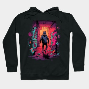 Graffiti Embrace Hoodie